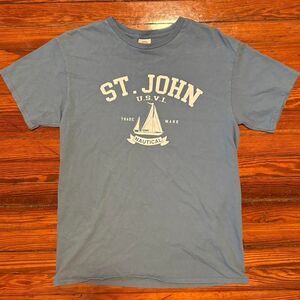 American-vintage Men's Blue T-shirt